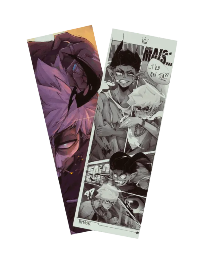 pack duo marque page