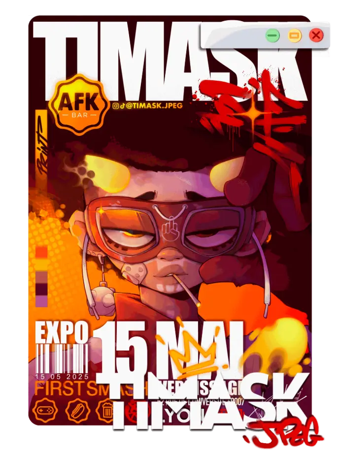 AFFICHE expo afk bar