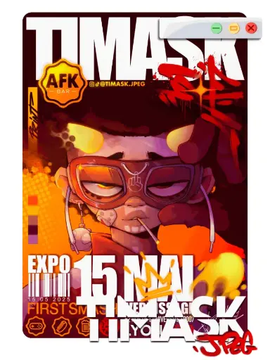 AFFICHE expo afk bar